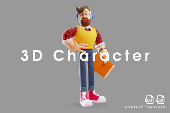 3D Male Design: Hand on Waist Pose