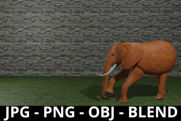 3D Rendering Wooden Elephant Wallpaper: A Balanced Evaluation for Your Space