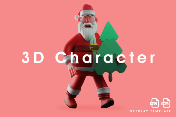 3D Santa Design Holding Christmas Tree: A Practical Guide