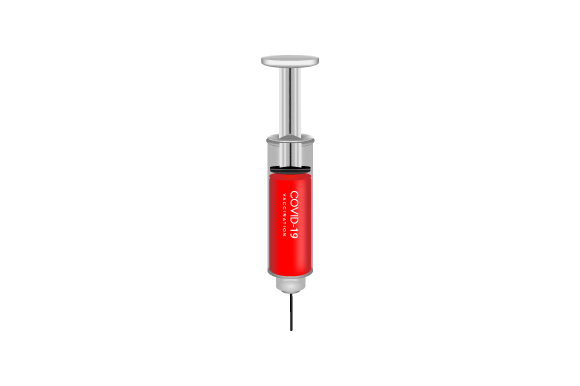 3D Vaccine Design Vector Isolated Explained Simply