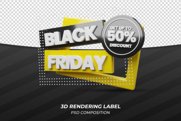 Black Friday 50% Off 3D Render PSD: What It Means for Creators and Shoppers