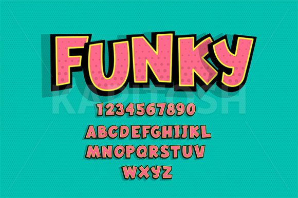 Bringing Retro Character to Modern Work: Using a Vintage Comic Alphabet Halftone Shadow