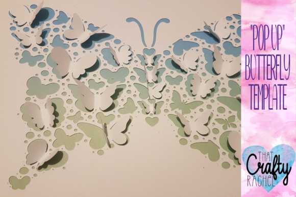 Butterfly Pop Up 3D SVG Design 2: Where Craft Meets Digital Precision