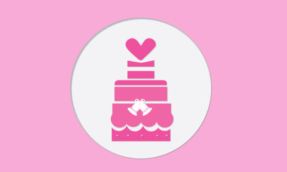 Christmas Cake Paper Cut 3D Design