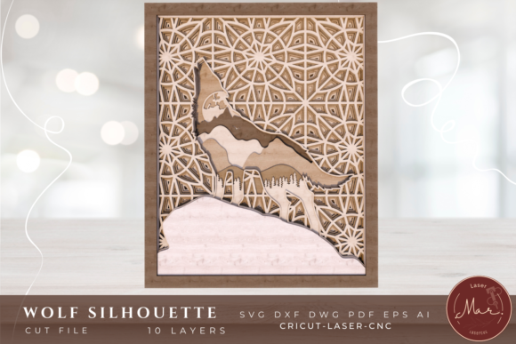 Exploring the Craft and Appeal of the Multilayer Laser Cut 3D Wolf