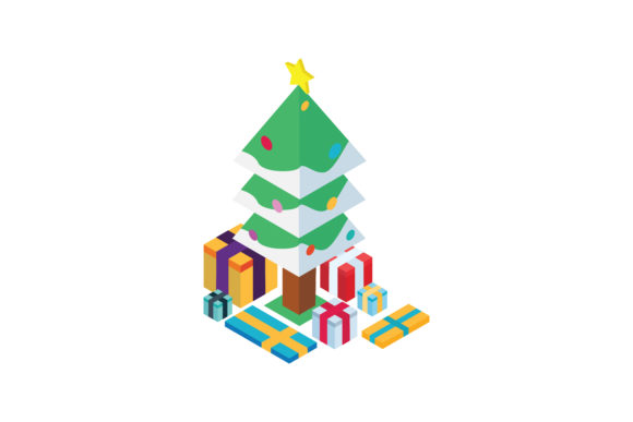 Flat Illustration Christmas Isometric: A Design Style That Balances Nostalgia and Modernity