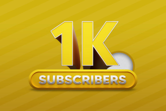 From Achievements to Art: The Role of the 1K YouTube Subscribers 3D PSD Icon in Digital Storytelling