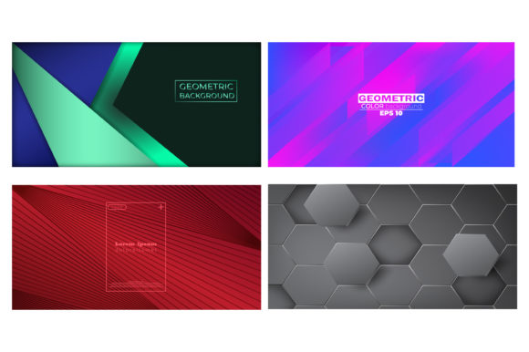 Geometric Background Banner Trends for Modern Design
