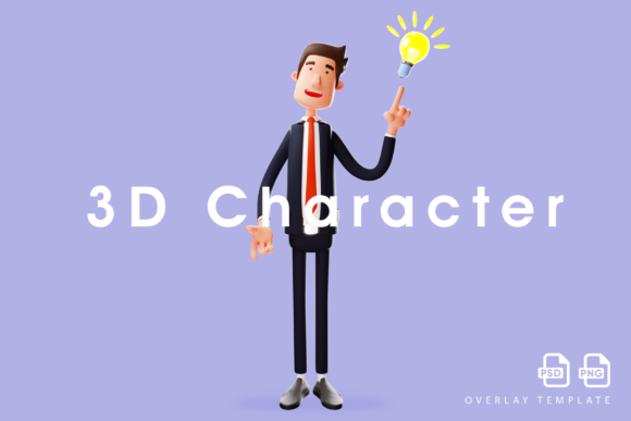 How 3D Businessman Design with Having Idea Elevates Your Strategic Visual Communication