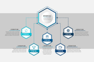 How Infographics Hexagon Blue White Makes Complex Information Visually Clear