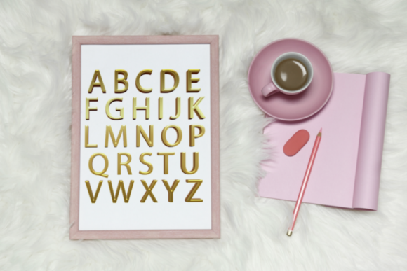 How Simple Gold Foil Alphabet and Gold Letters Elevate Everyday Projects