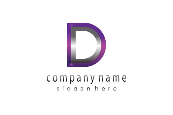 Mastering the Letter D Logo 3D Color Design Vector Ill for Brand Identity