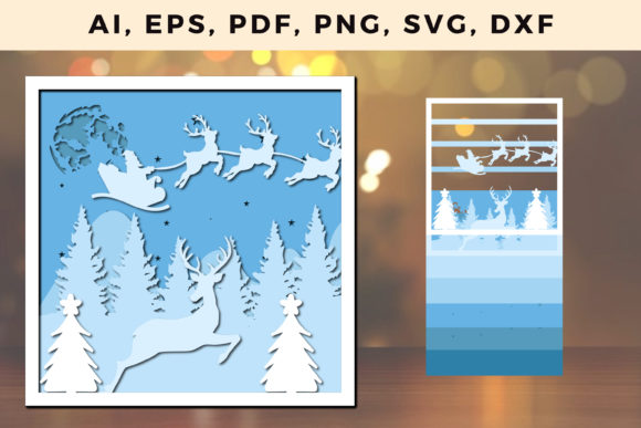 Mastering the Seasonal Workflow with a Multi Layer 3D Christmas Design SVG File