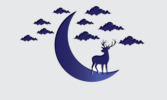 Mon Deer Papercut 3d Design: Layered Depth for Modern Branding