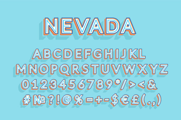 Nevada Header Vintage Alphabet Set: A Practical Evaluation for Design Projects