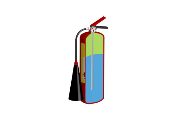 Sectional View of a Household Fire Extin: A Practical Font Guide