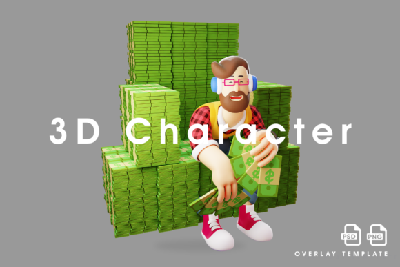 The Art and Impact of 3D Male Design with a Pile of Money: From Concept to Cultural Symbol