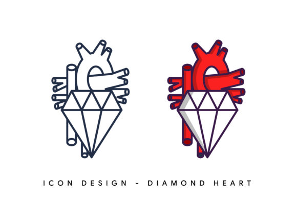 The Diamond Heart Logo: Balancing Strength and Compassion in Your Brand Identity