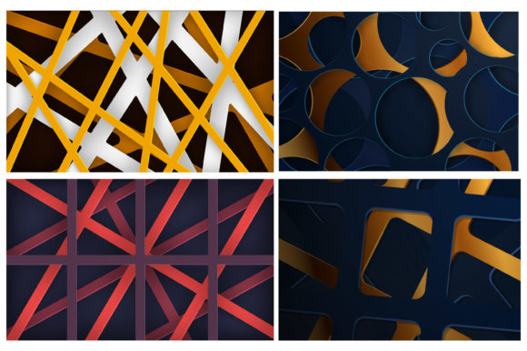 Understanding Geometric Paper Cute Overlap Abstract as a Design Approach