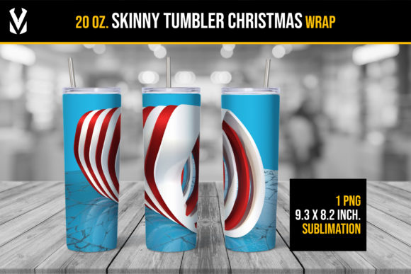 Unwrap the Magic: Mastering Skinny Tumbler Sublimation for a 3D Christmas