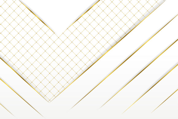 White Gold Geometric Background: A Modern Classic